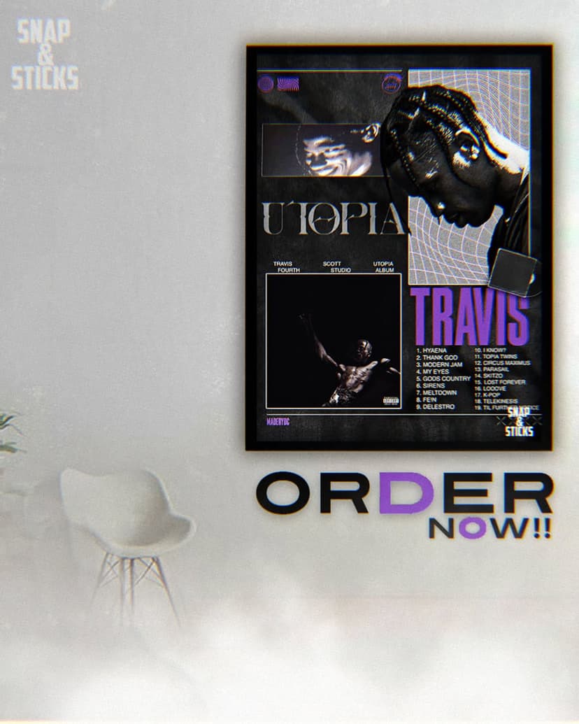 Travis Scott Poster